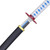 Tomioka Giyu Collectible Demon Slayer Replica Hashira Blue Nichirin Katana Sword