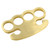 Last Chance 100% Solid Brass Knuckle Duster Novelty Paper Weight Knuckles