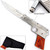 Pistol Grip Automatic Knife with Flashlight & Belt Holster