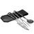 Medieval Camping Utensil Set | Spoon, Fork, Knife w/ Leather Case
