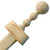 Medieval Wooden Roman Gladius Practice Waster Sword