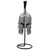 Little Lion Miniature Home Office Décor Display Helmet 20G Steel Greek Spartan Helm w/ Black Horse Hair Plume & Iron Stand