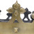 Royal Brass-Plated Medieval Crown with Ornate Design and Adjustable Fit
