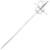 Swept Hilt Rapier –  Sword with Polished Nickel Silver Fittings