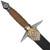 Compass Guard Masonic Dagger with Sheath - 14.56" Stainless Steel Blade