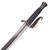 Full Tang Sword with Leather Sheath