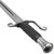 High Carbon Spring Steel Full Tang Medieval Longsword with Leather Sheath
