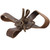 Premium Adjustable Leather Frog for Axes and Swords