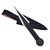 Throwing Knife Style Dagger with Froged Carbon Steel Blade, Black leather wrapped handle