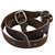 Premium Leather Sword Belt with Adjustable Frog Brown