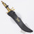 Gold Handle Arabian Scimitar with Eagle Sheath