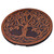 Celtic Tree of Life Wooden Sword Wall Mount – Medieval Display Plaque