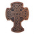 Medieval Carved Cross Wooden Sword Wall Mount