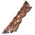 Triple Dragon Knot Wooden Sword Display Rack