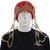 Historical Chainmail Hood Head Cover with Draped Shoulder Links