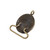 Solid Brass Lion Face Belt Buckle for Wide Belts