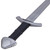 Hand Forged Medieval Double Edge Longsword with Steel Fittings
