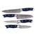 Forged High Carbon Steel Kitchen Knife Set – 4 Piece Cooking Knife Collection