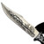 Premium Fixed Blade Knife – Engraved Blade, Decorative Guard, Full Tang with Hardwood Handle & Sheath