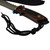 Premium 12.75" Tactical Survival Knife – Fixed Blade, Etched Stainless Steel, Full Tang & Sheath