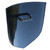 Medieval Heater Shield Classic European | White Color | Steel Construction