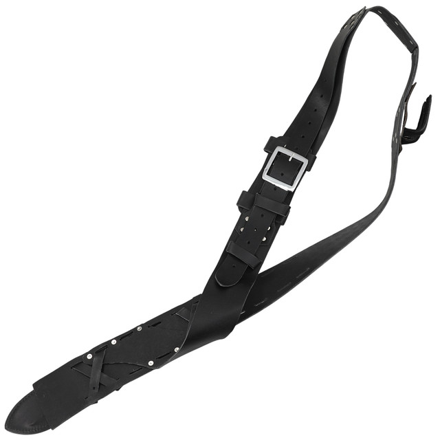 Cheshire Knight’s Leather Baldric – Adjustable Sword Harness | Black