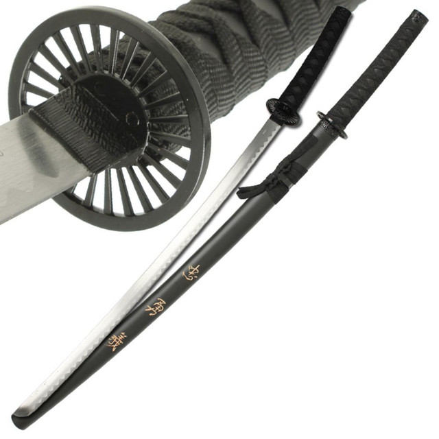 Kenji Dark Warrior Japanese Samurai Katana Sword