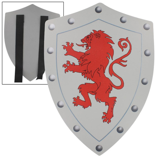 Rampant Lion Gallant Medieval Battle Foam Shield