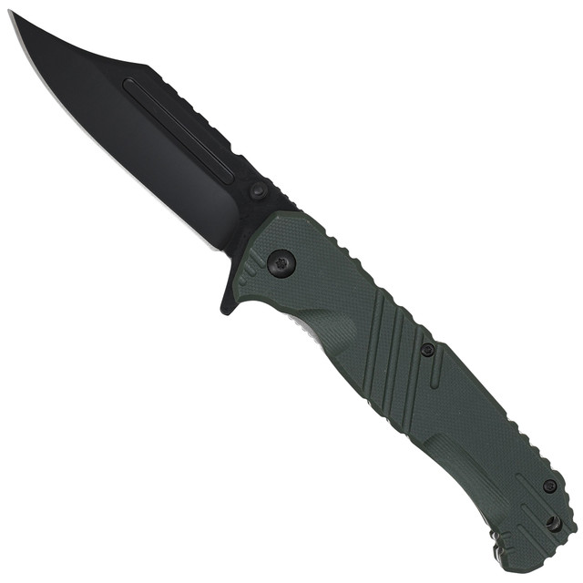 Ranger Regiment Spring Assisted Knife – Tactical Clip Point Folder