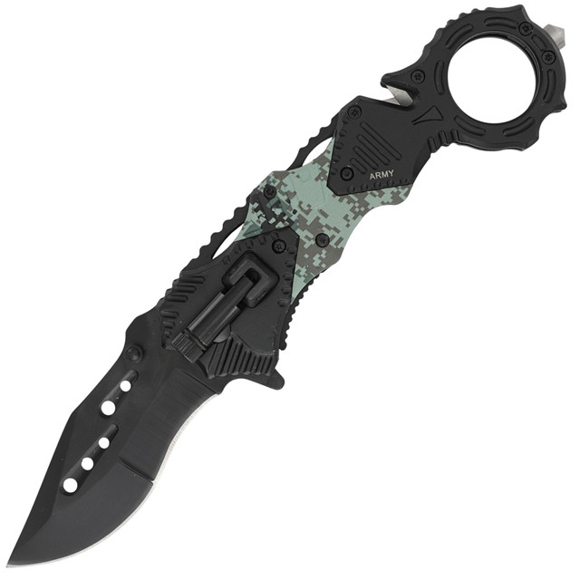Military & Police Tactical Emergency Knife