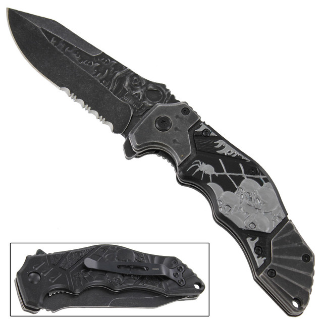 Benevolent Master Assisted Action Pocket Knife