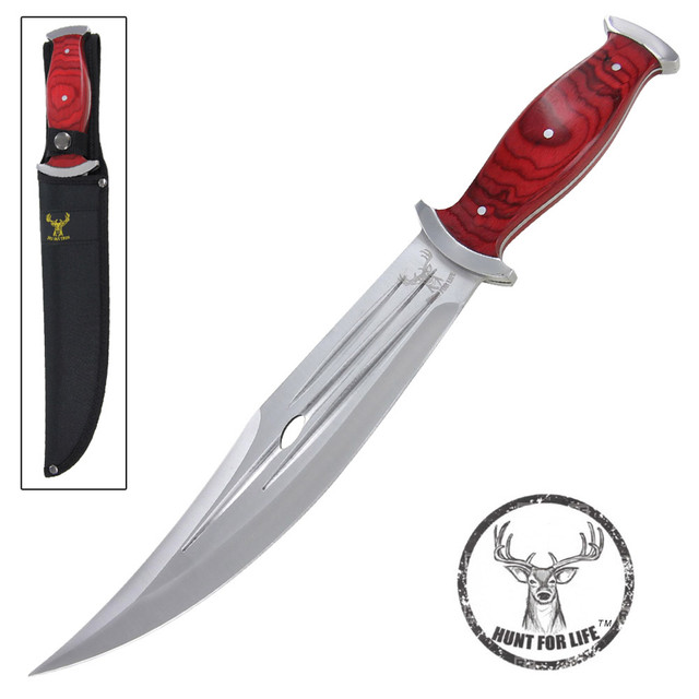 Full Tang Hunt For Life Masai Hunting Knife