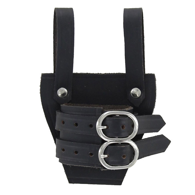 Leather Man at Arms Medieval Sword Frog