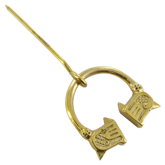 Jellinge Style Viking Pennanular Brooch
