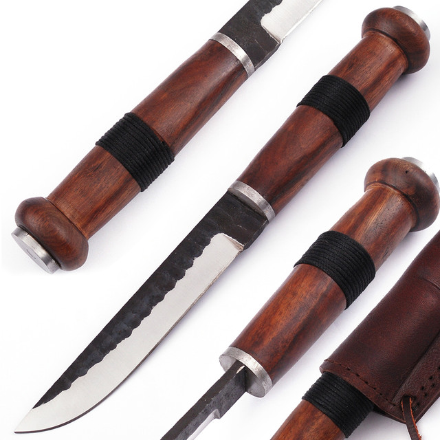 Primitive Wetland Hunting Venture Hand Forged Knife