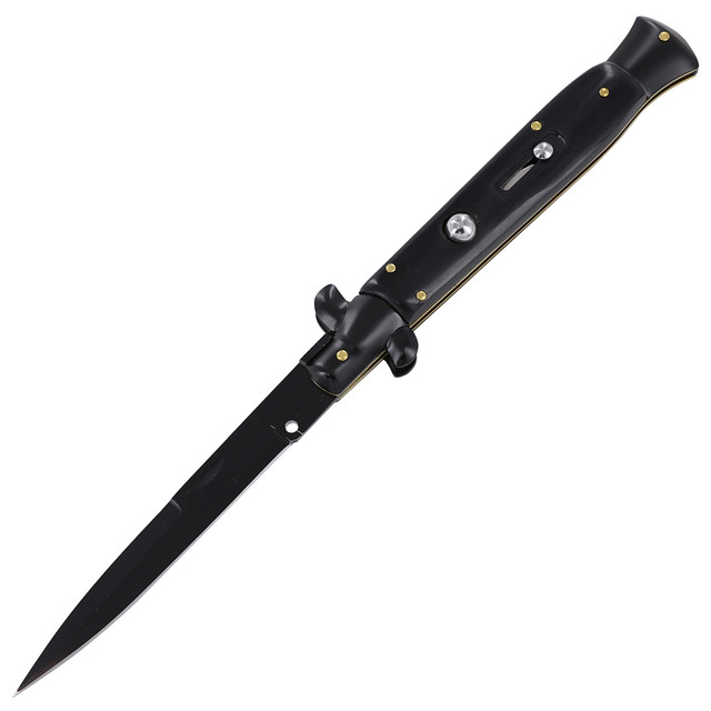 The Reckoning Automatic Stiletto Knife w/ Push Button Mechanism