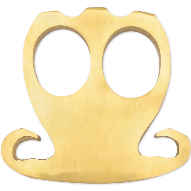 Effortless Grace Two Finger 100% Pure Brass Knuckle Paper Weight