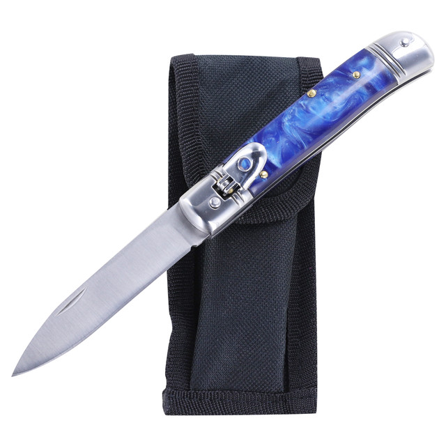 Trial by Fire Automatic Lever Lock Switchblade Knife - AZ Cutlery