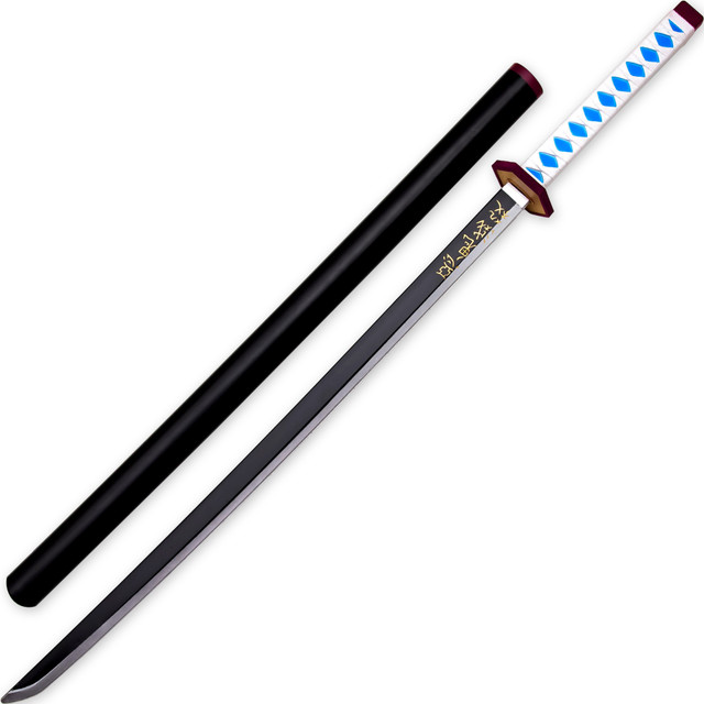 Water Hashira Foam Katana – Giyu-Inspired Anime Prop Sword
