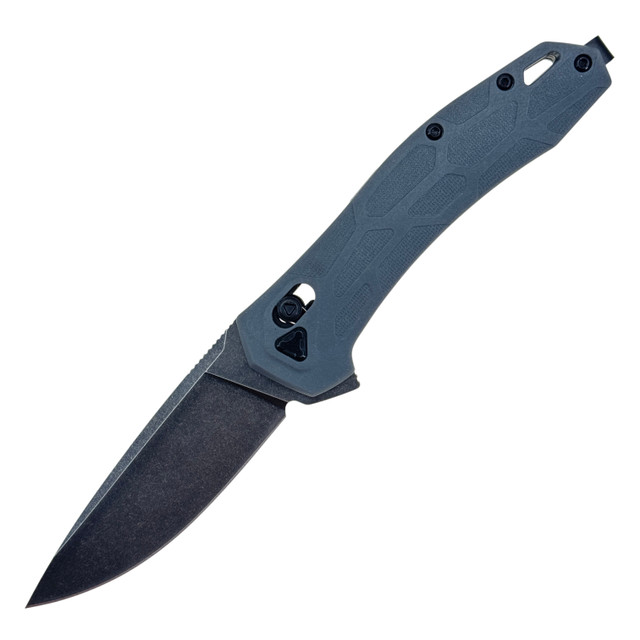 Shadowstrike Compact Folding Knife with Blackwashed Finish & Crossbar Lock