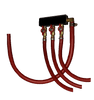 3-Way Manifold with line