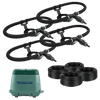 Can-Air Koi 4 upgraded HiBlow Koi aeration kit for small ponds 