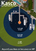 Kasco Marine AquatiClear Area of influence infographic