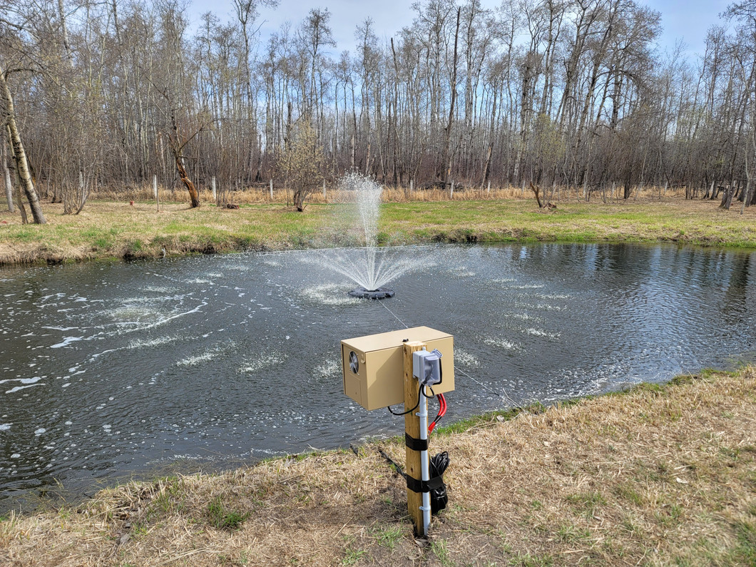 Pond & Water Aeration For Canadian Ponds including Bottom Aeration, Surface  Aeration and Aerating Fountains