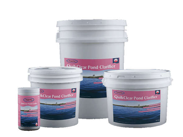 QuikClear  group  easy-to-apply turbidity treatment that clarifies murky water caused by suspended particles, tannins or organic material.