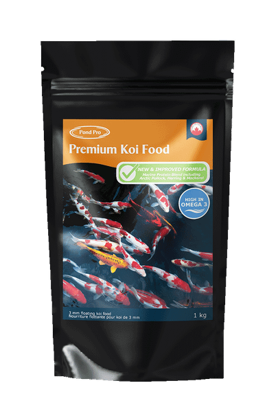 ond Pro Premium Floating Koi Food 3mm - 1 kg