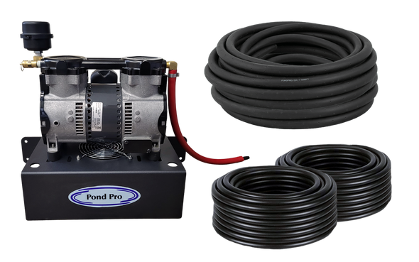 Can-Air Shallow Pond Aeration Bubbler System 2 with CA-125 Compressor