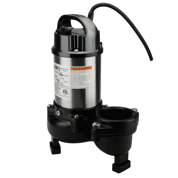 Aquascape 12-PN 10000 Solids-Handling Pond Pump for ponds, water gardens, waterfalls, and water features  front view  available in Canada