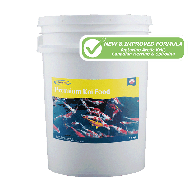 5mm pond pro premium Koi Food 10 kg new and improved formula