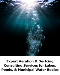 Expert Aeration and De-Icing Consulting Services for Lakes, Ponds, and Municipal Water Bodies